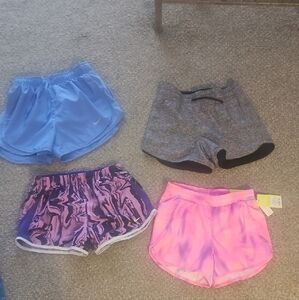 Nike Assorted Athletic Shorts - Blue, Gray, Purple, Pink